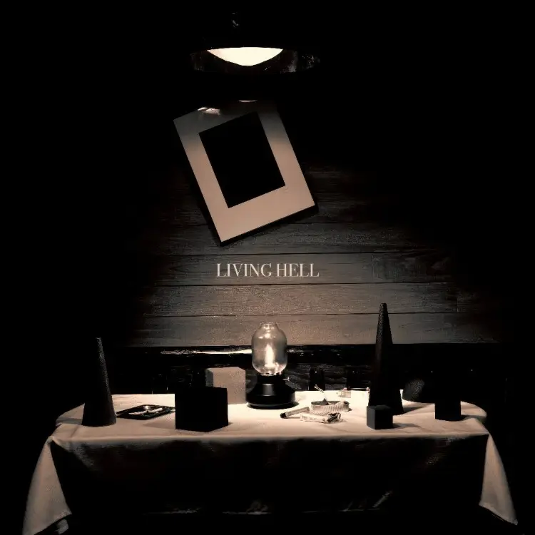 Portada del álbum LIVING HELL