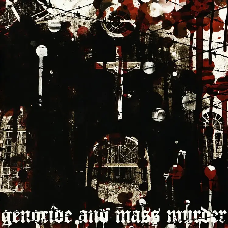 Portada del álbum genocide and mass murder