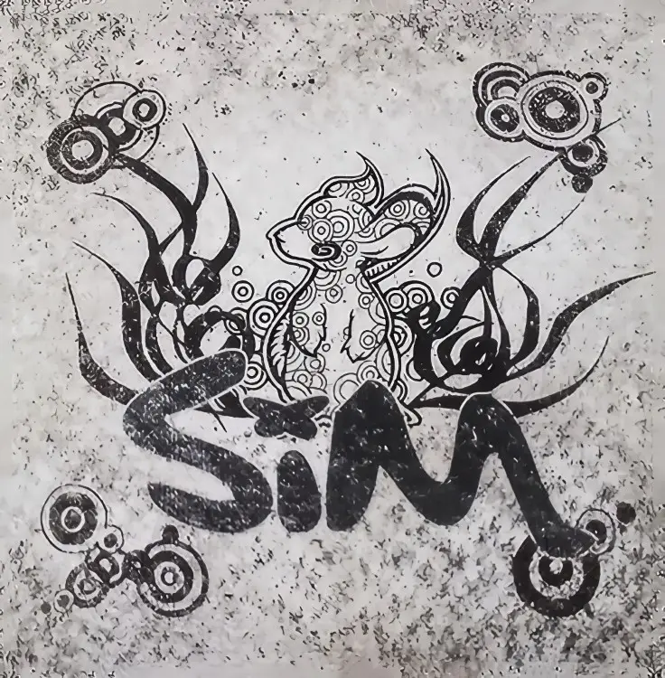 Portada del álbum paint sky blue