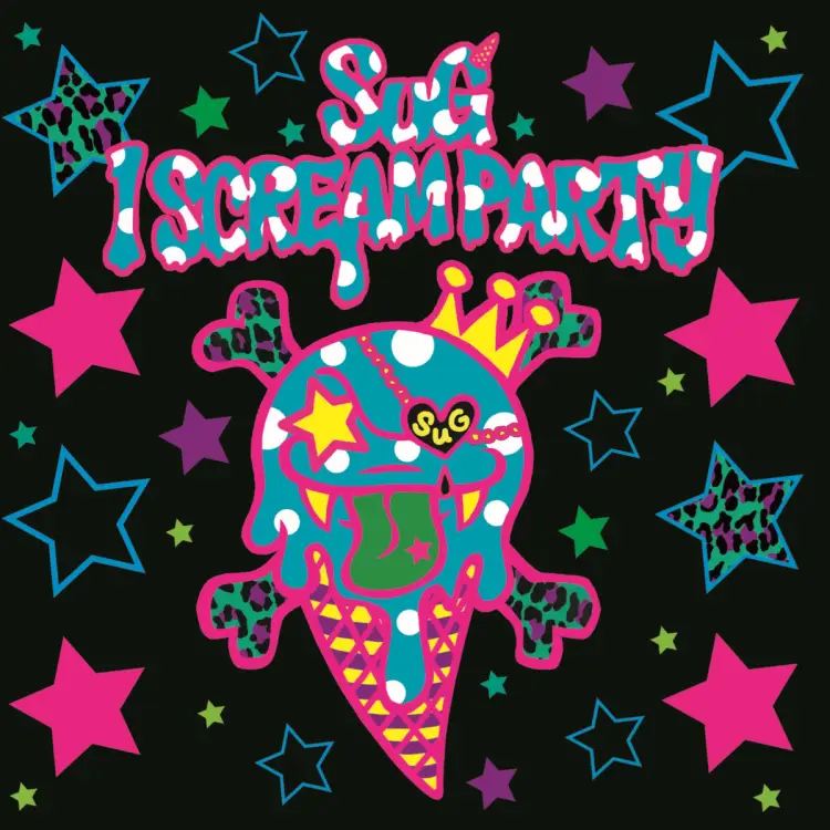 Portada del álbum I SCREAM PARTY